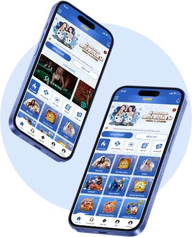 Hình ảnh đa dạng các trò chơi cá cược như thể thao, casino, máy đánh bạc trên p3bet app